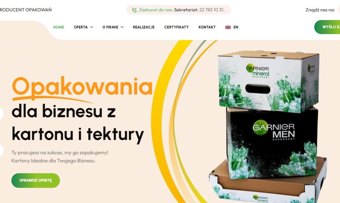 opakowania z kartonu